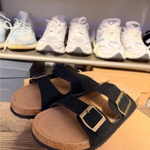 Stylish Black Kids Sandals